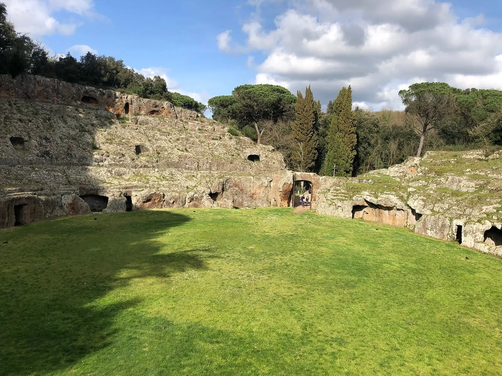 The Roman amphitheatre of Sutri