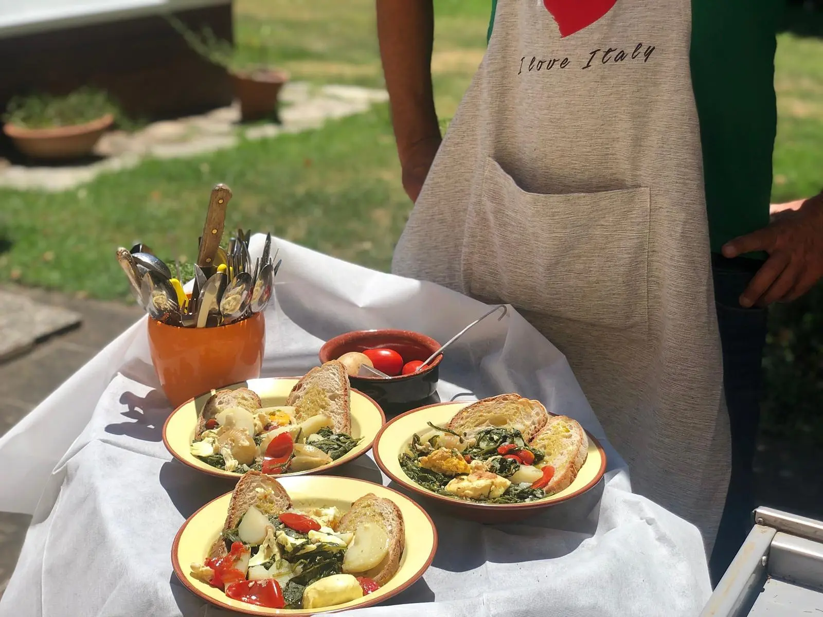 Dishes prepared during the class