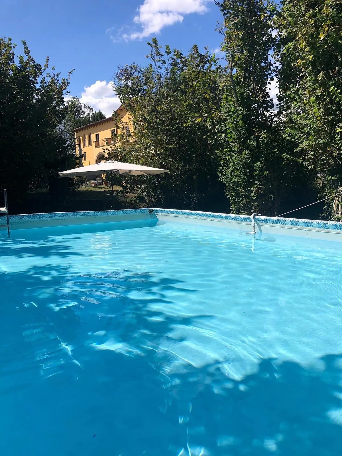 The summer pool