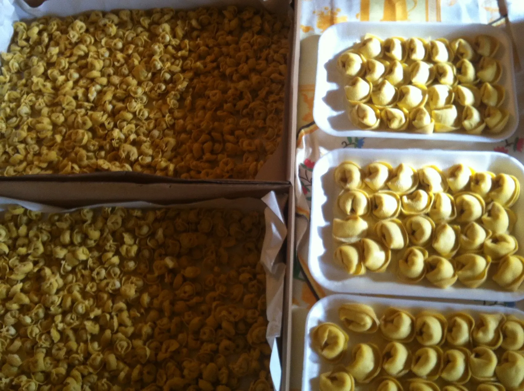 Tortellini fatti a mano